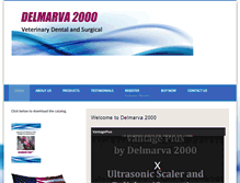 Tablet Screenshot of delmarva2000.com